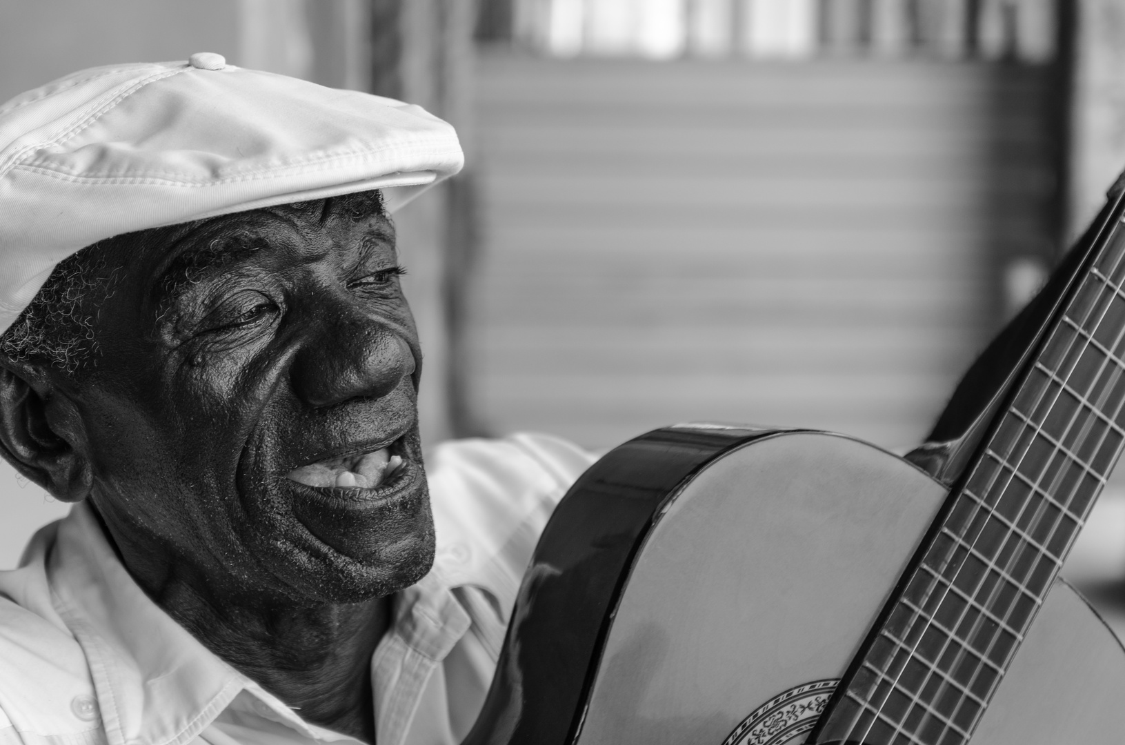 Gitarrenspieler, Havana 2016