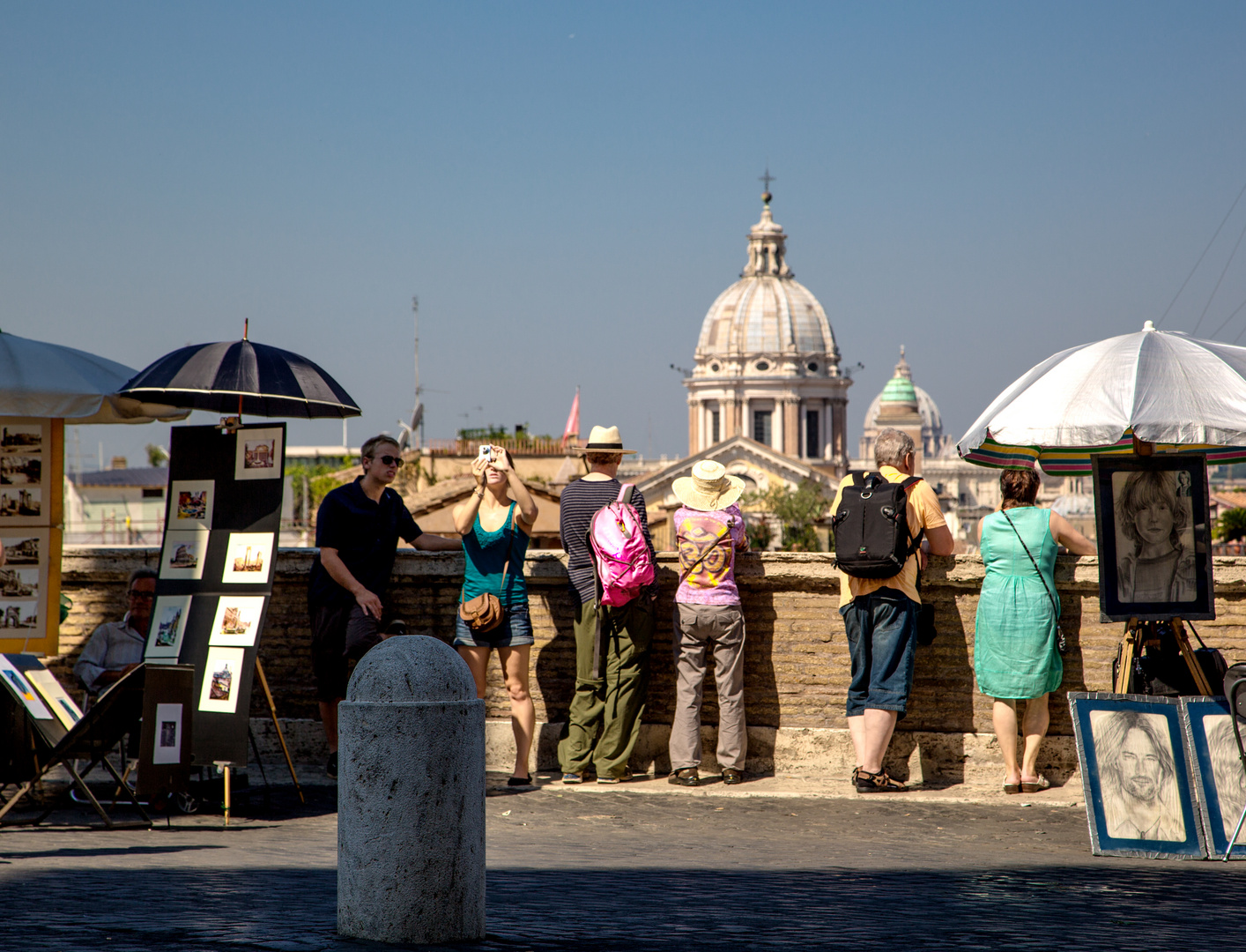 Giù da Trinità dei Monti