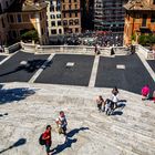 Giù da Trinità dei Monti