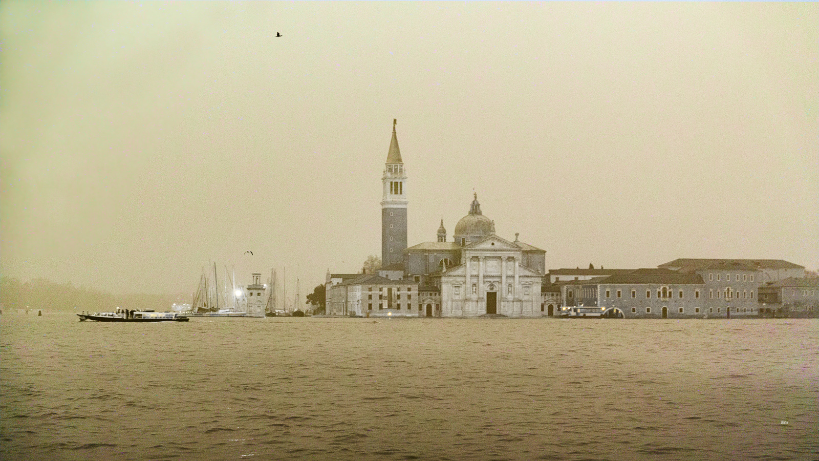 Giudecca im Regen