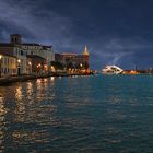  Giudecca samtige Nacht in blau - Venedig -