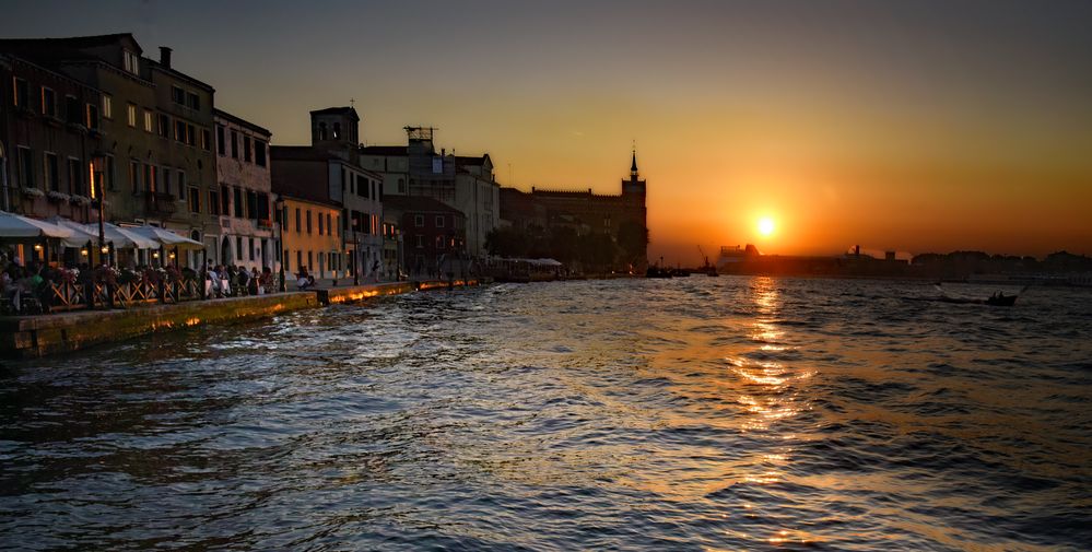 Giudecca schöne Zeiten damals .......