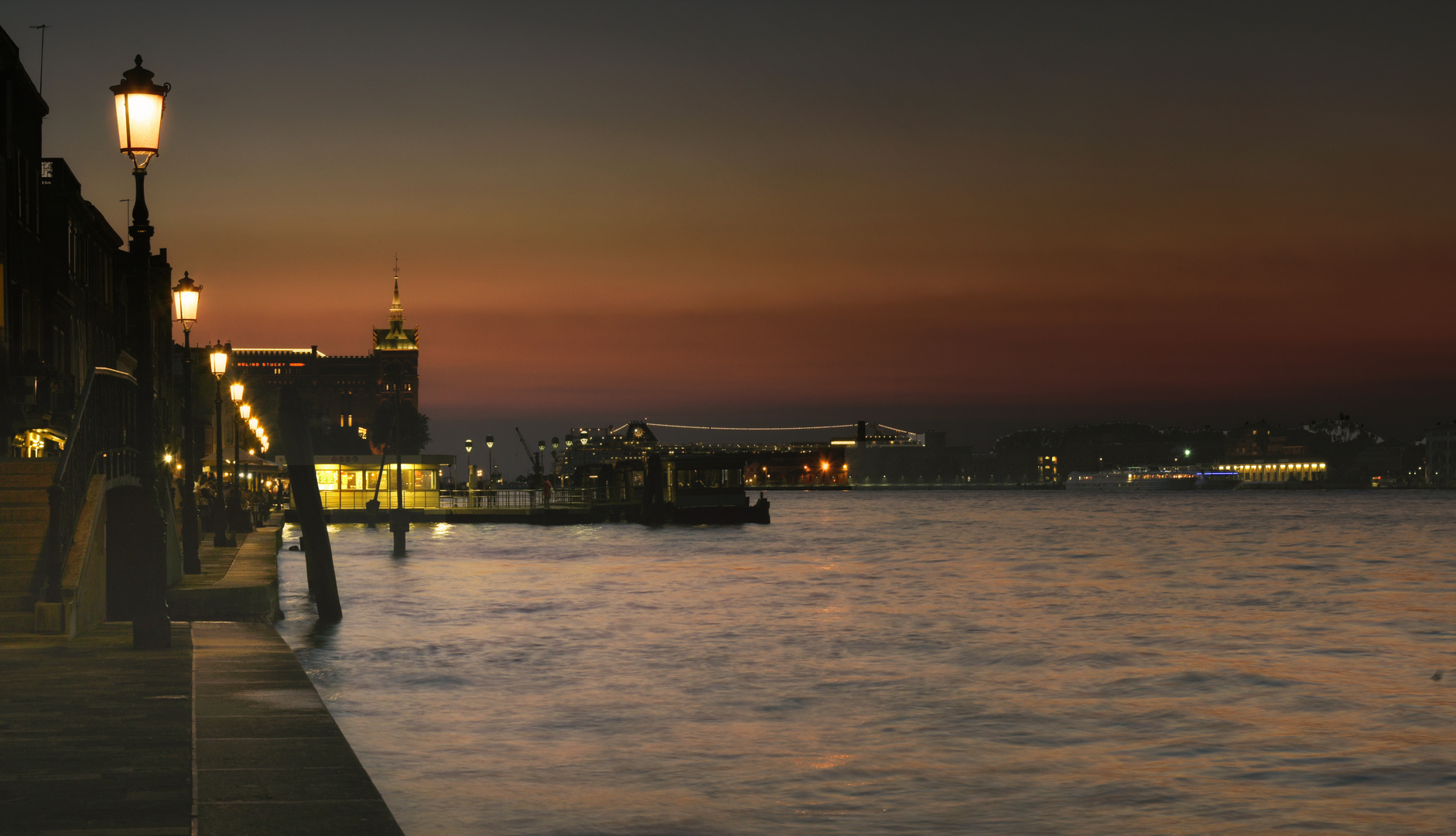 Giudecca zur blauen Stunde