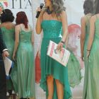 Giulia Urbani Alla conduzione di miss Italia per la regione Emilia