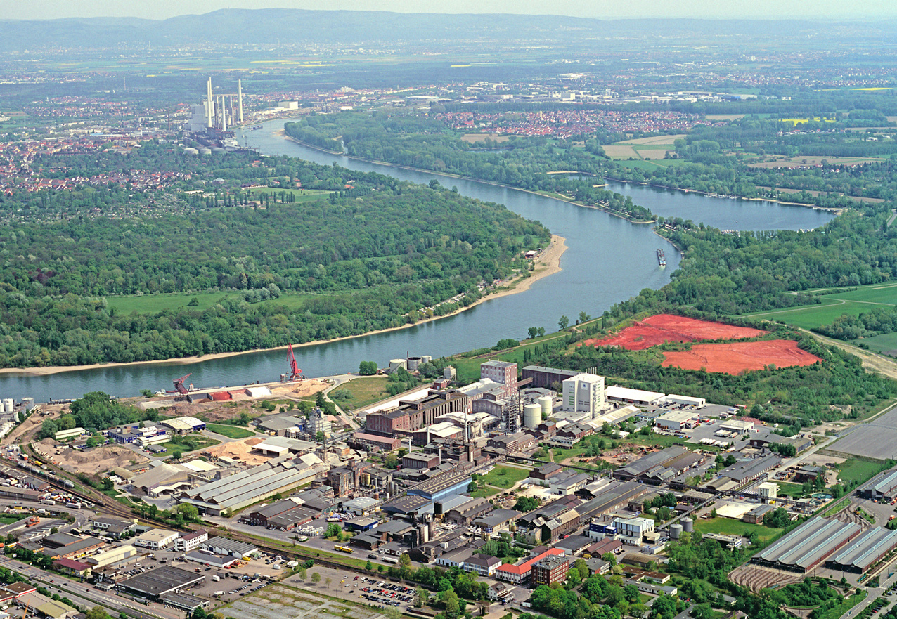 giulini ludwigshafen mit rotschlammhalde