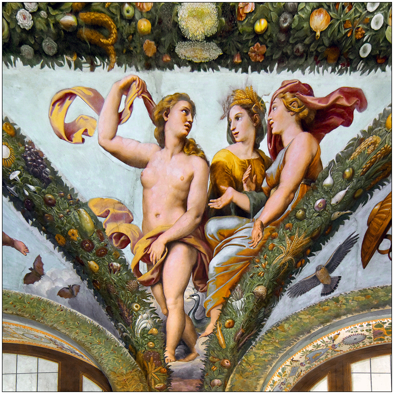 Giulio Romano | Venere, Giunone e Cerere | Villa Farnesina · Roma