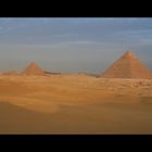 Giza all'alba