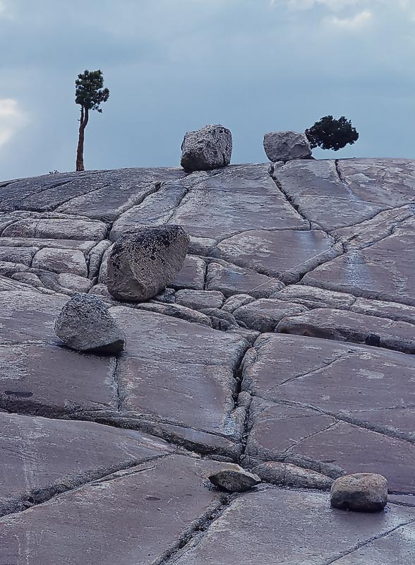 Glacial Erratics, Yosemite