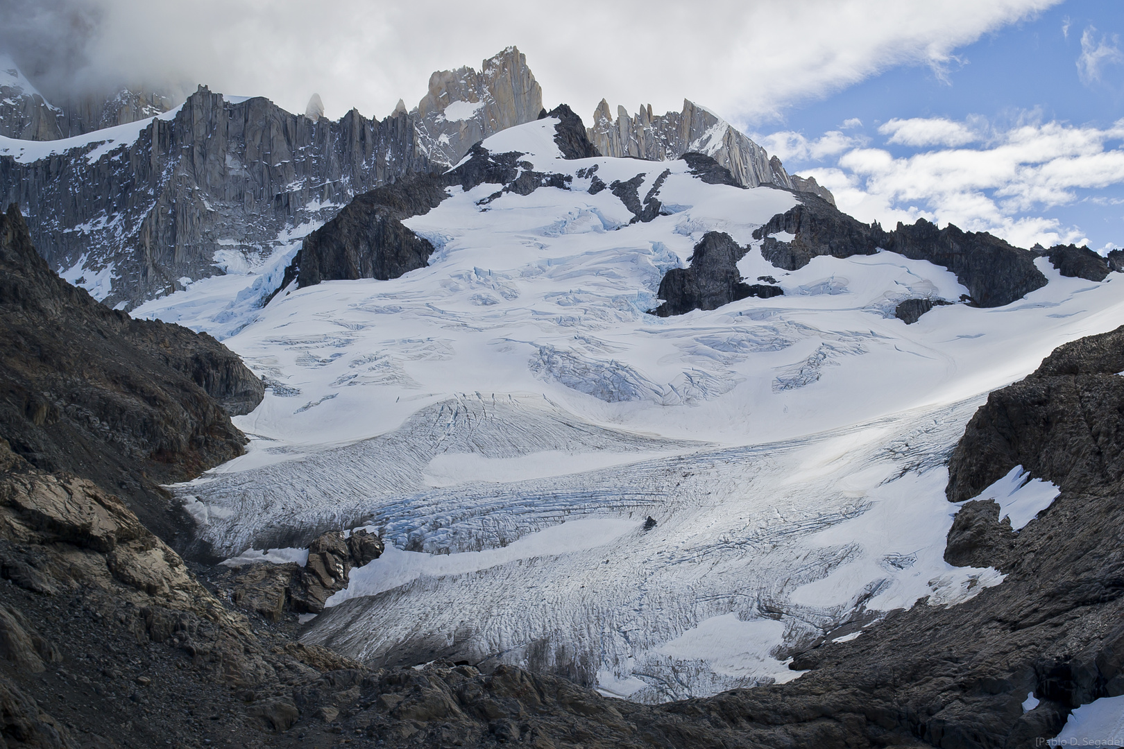 Glaciar de los tres