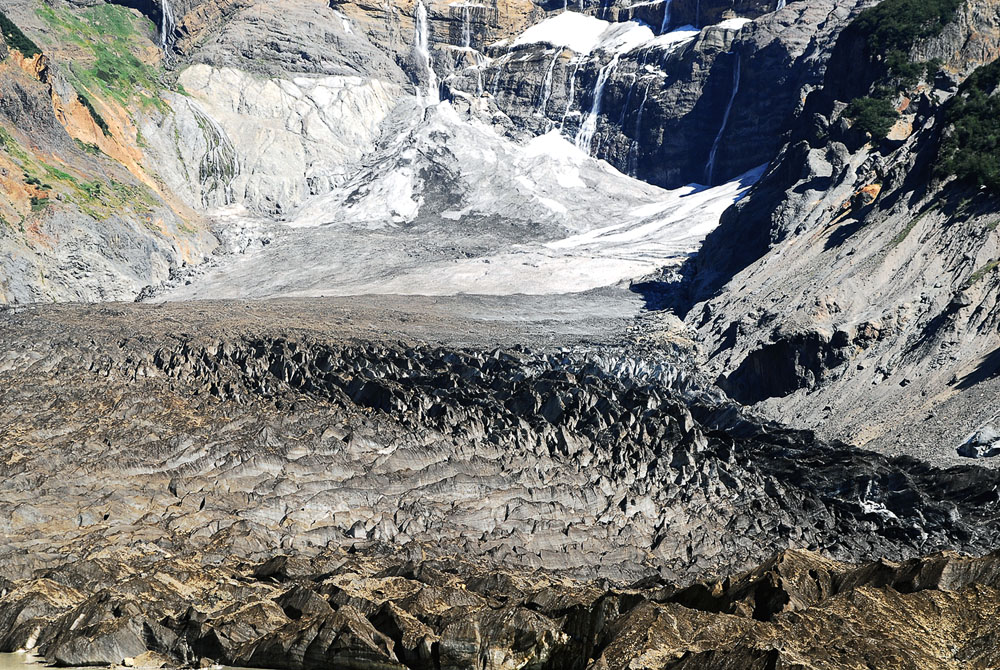 Glacier del Negro – das Entstehen des schwarzen Eises