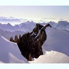 Glacier du Mont Blanc, au petit matin