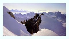 Glacier du Mont Blanc, au petit matin