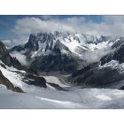 Glacier du Tacul and les Drus