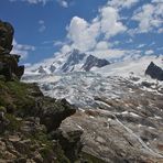 Glacier du Tour, en redescendant