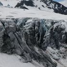 Glacier du tour, les méandres du glacier