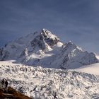 Glacier du Tour und Aiguille du Chardonnet