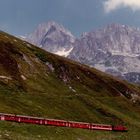 Glacier Express im August 1980