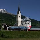 Glacier Express in Trun