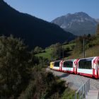 Glacier Express . Mit dem Zug durch die Alpen