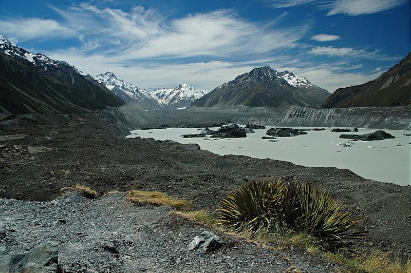 Glacier of Mount Aoraki