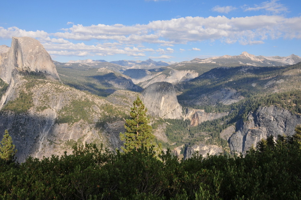 Glacier Point, View to the Yosemite Valley