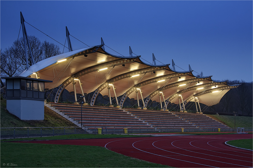 Gladbecker Stadiontribüne