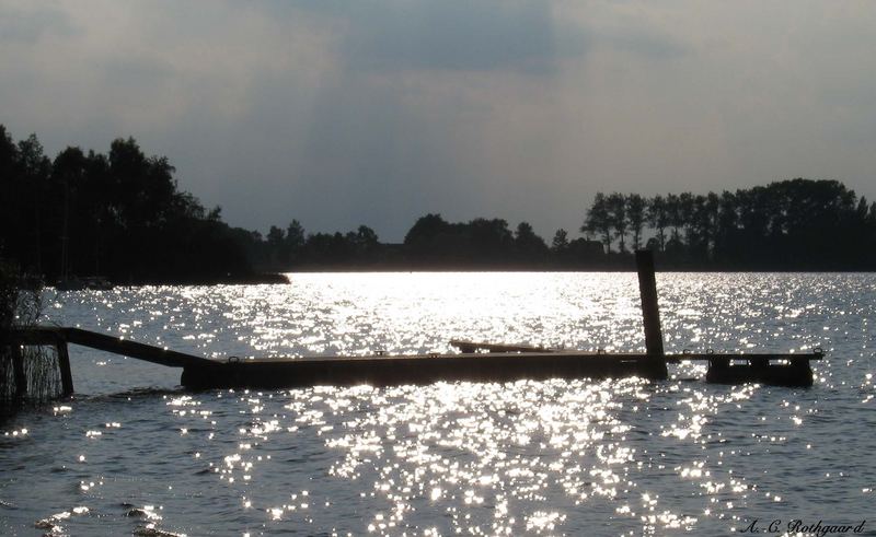 Glänzender Augenblick