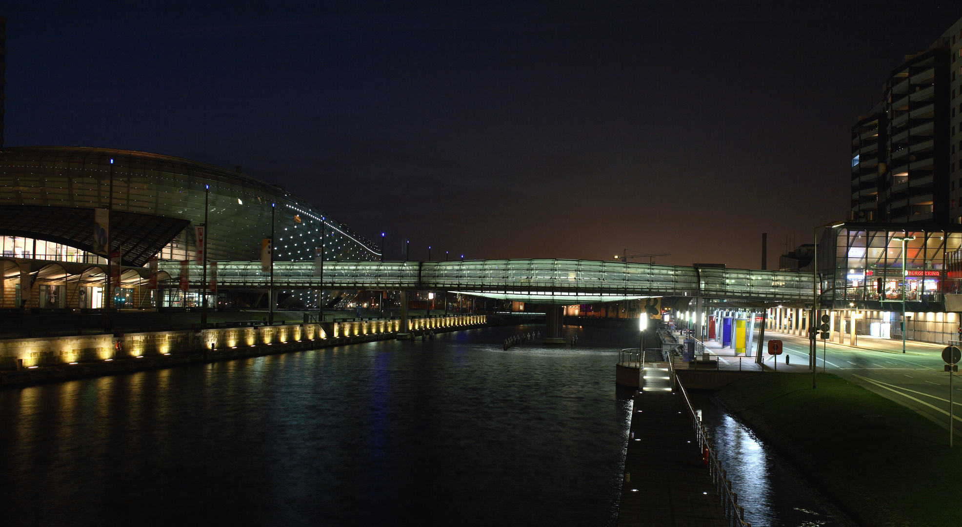 Gläserne Brücke (drehbar) Havenwelten Bremerhaven