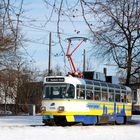 Gläserner Leipziger TW 1700 auf Stadtrundfahrt...