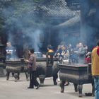 Gläubige in Chengdu