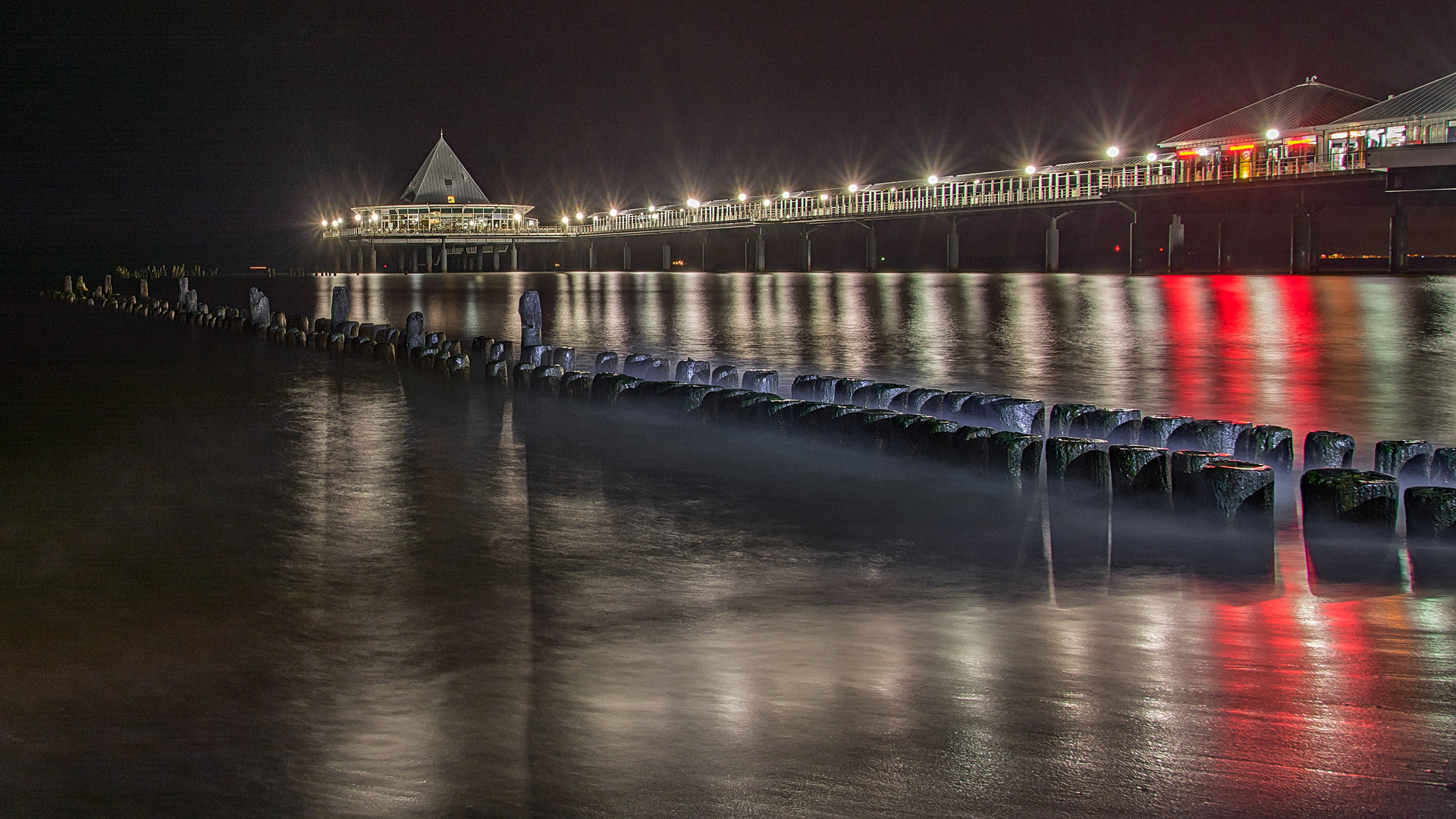 Glanzlichter Seebrücke Ahlbeck