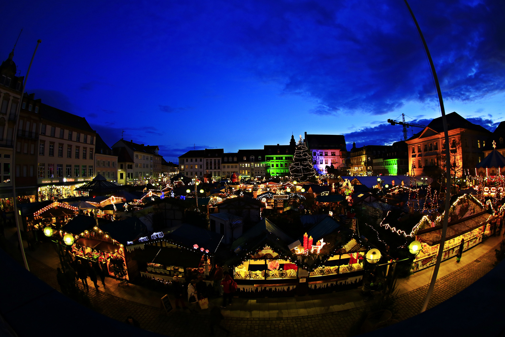 Glanzvoller Weihnachtsmarkt Landau in der Pfalz 17..12.15