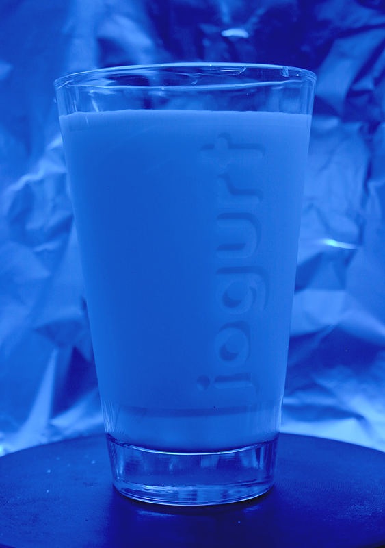 glas of jogurt