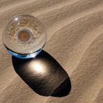 Glas und Sand