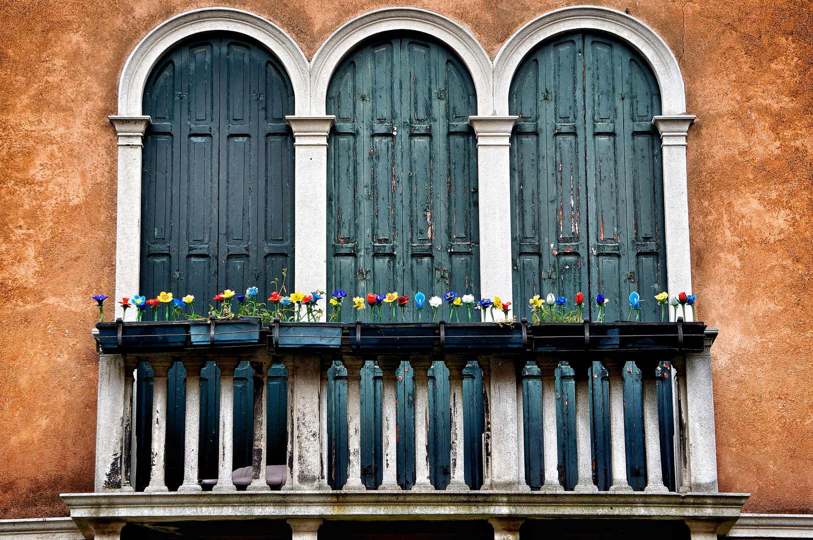 Glasblumen in Murano/Italien