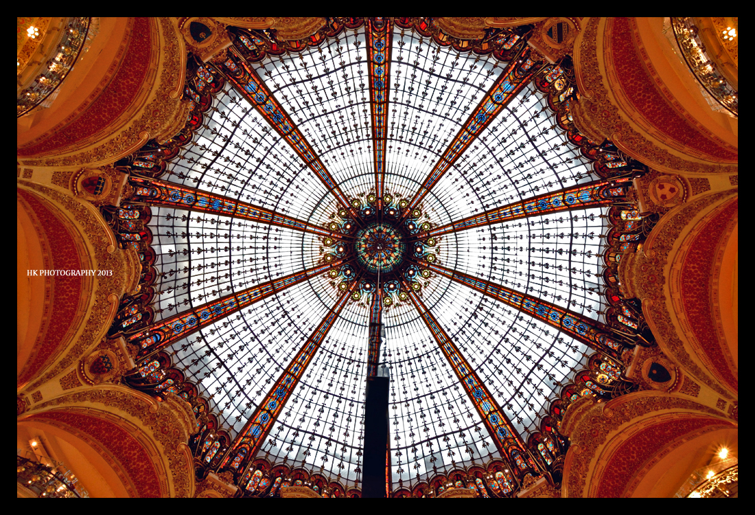 Glasdach auf französisch = Galerie Lafayette