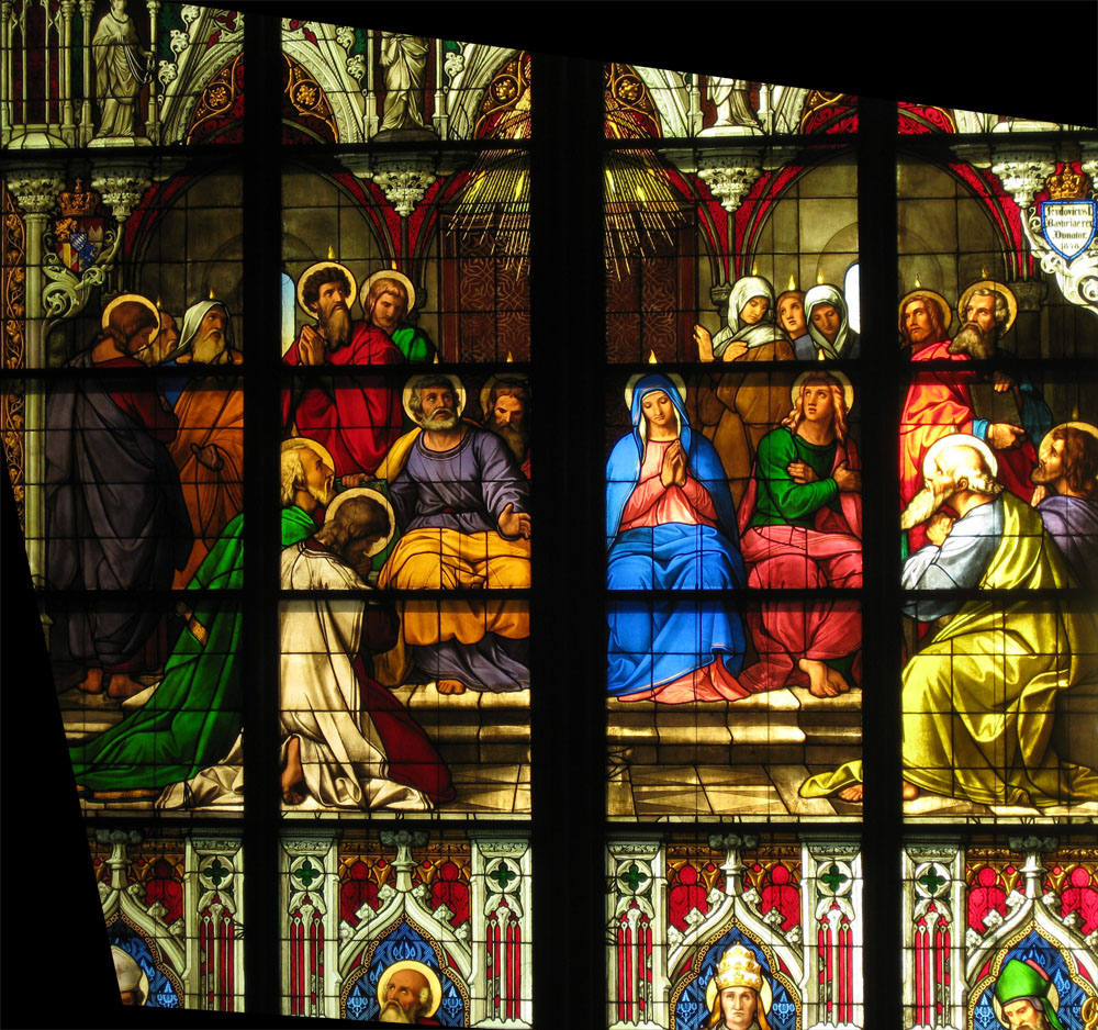 Glasfenster im Kölner Dom