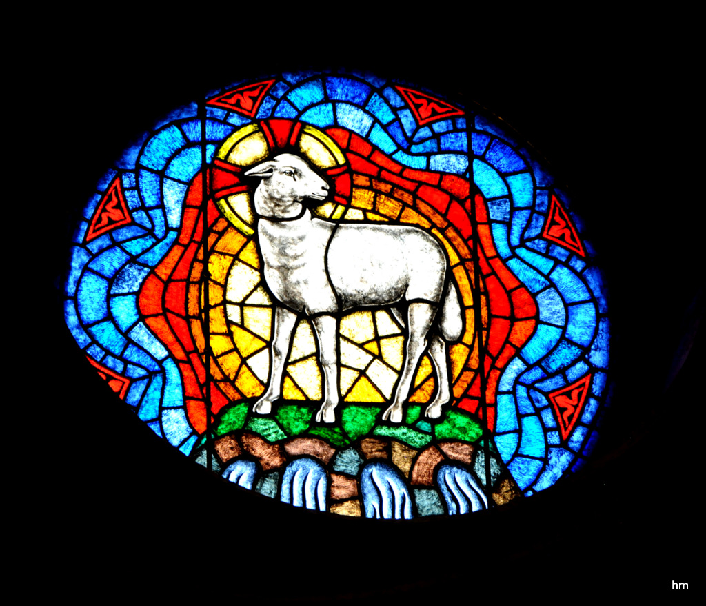Glasfenster in der Budapester Matthiaskirche