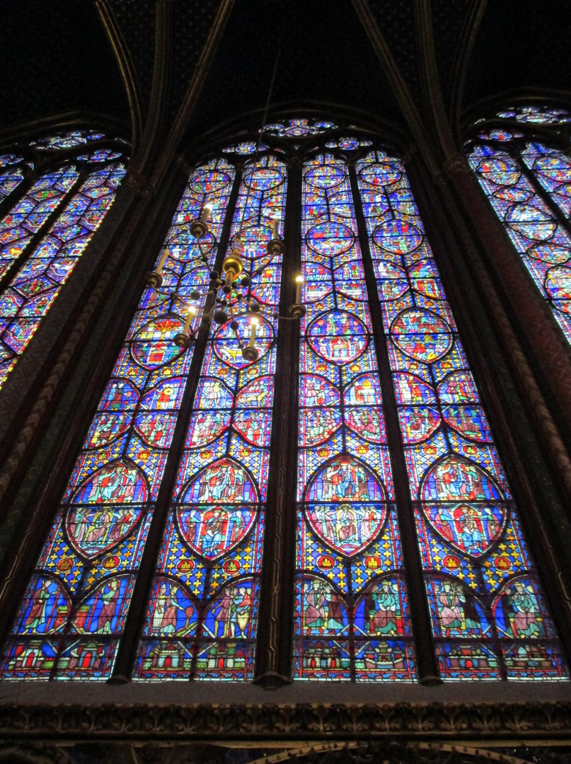 Glasfenster in der Sainte Chapelle