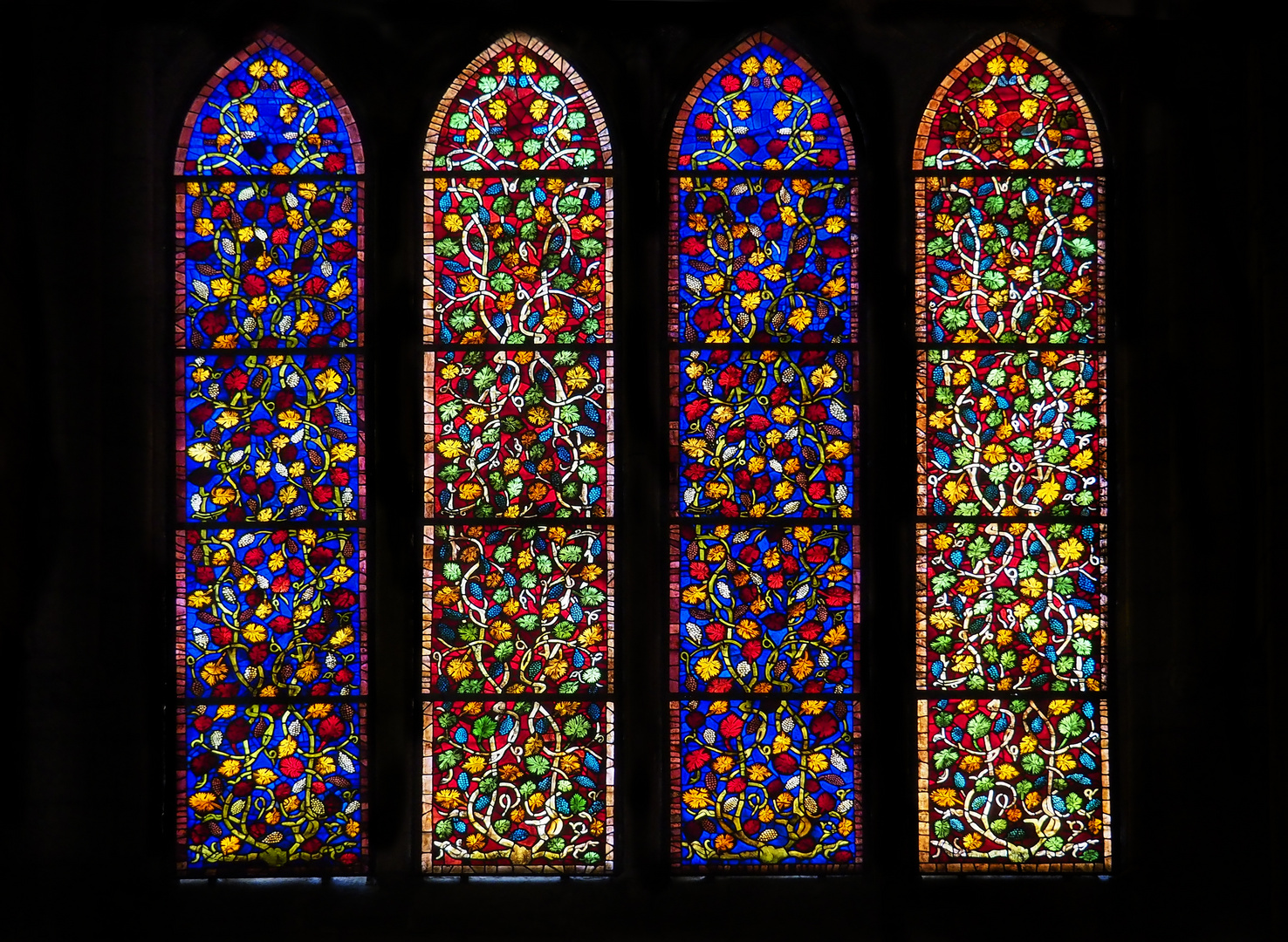 Glasfenster in Kathedrale in "LEON"