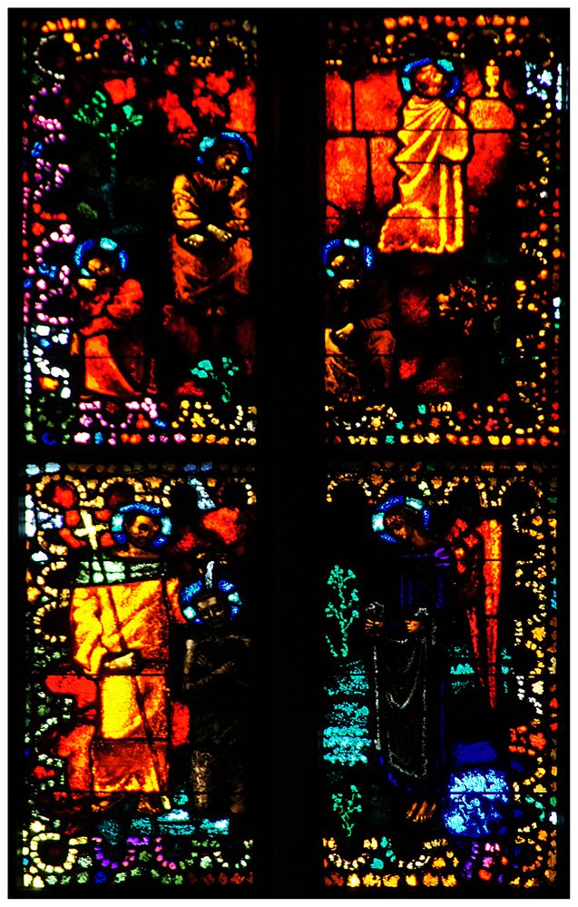 Glasfenster von Augusto Giacometti