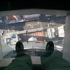 Glasfußboden im Skytower (Auckland/Neuseeland)