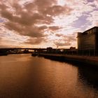 Glasgow am River Clyde