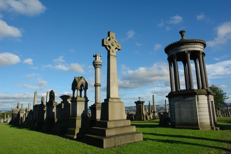 Glasgow - Zentralfriedhof
