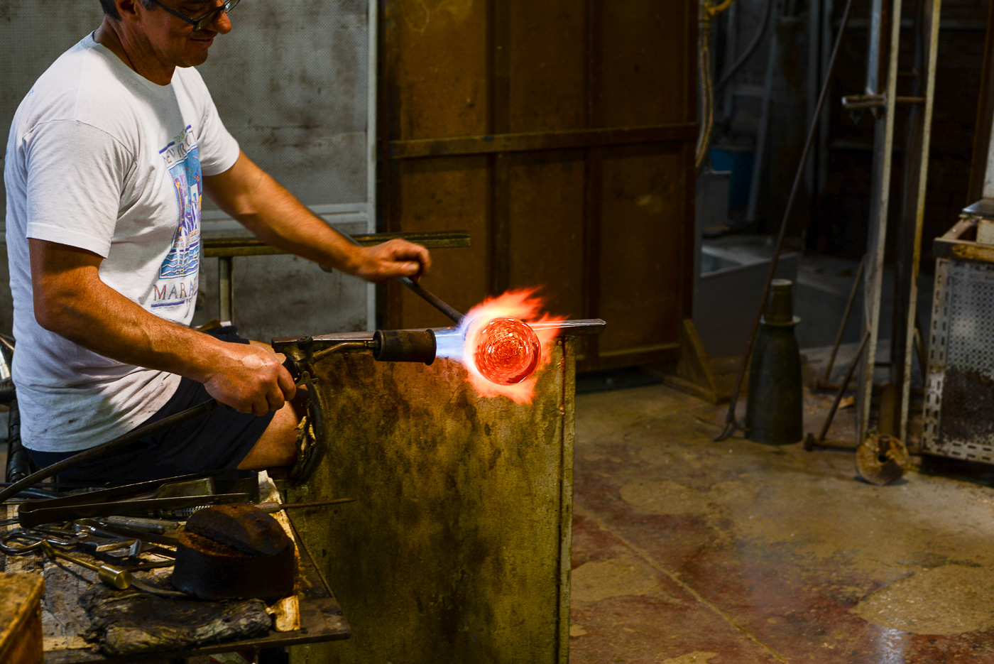 Glasherstellung in Murano