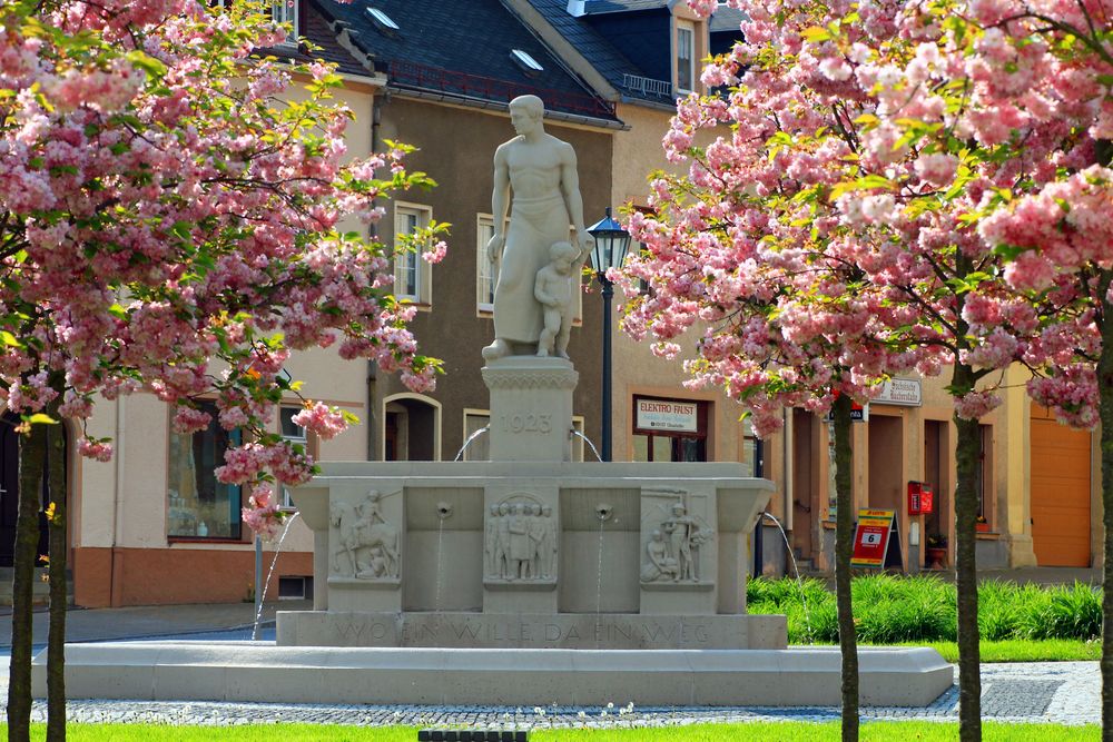 Glashütter Stadtbrunnen