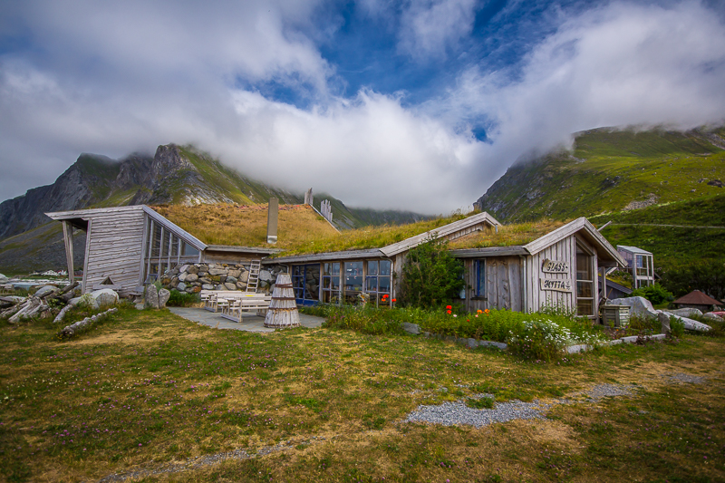 Glashytta Vikten, Flakstad