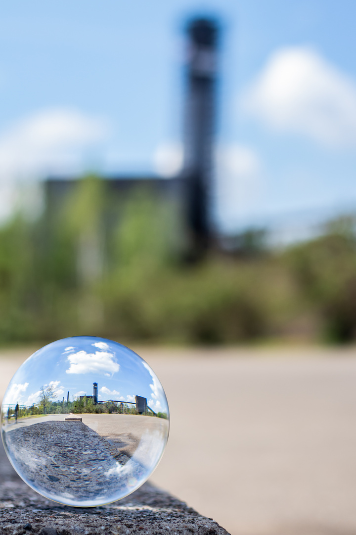 Glasklar der Landschaftspark