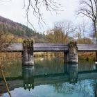 Glasklares wasser im Altmühltal