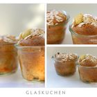 Glaskuchen - Apfelkuchen mit Schuss